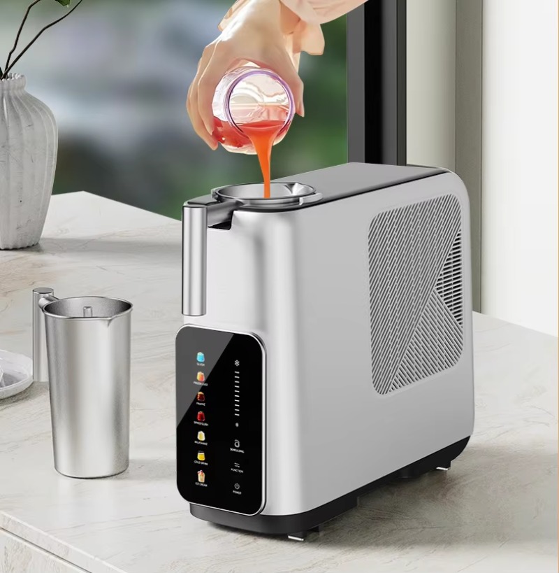 Slushie Machine Vending - Beliebter Neuer Elektrischer Frucht-Milch-Smoothie-Slushie-Eiscreme-Maker mit Automatikfunktion