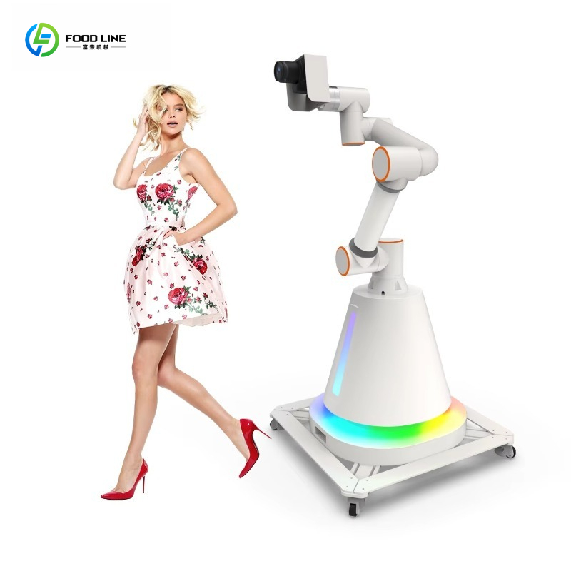 Photo Booth Machine - Maßgefertigter 6-Achsen-Roboterarm für Fotoboxen mit Kamerabewegung