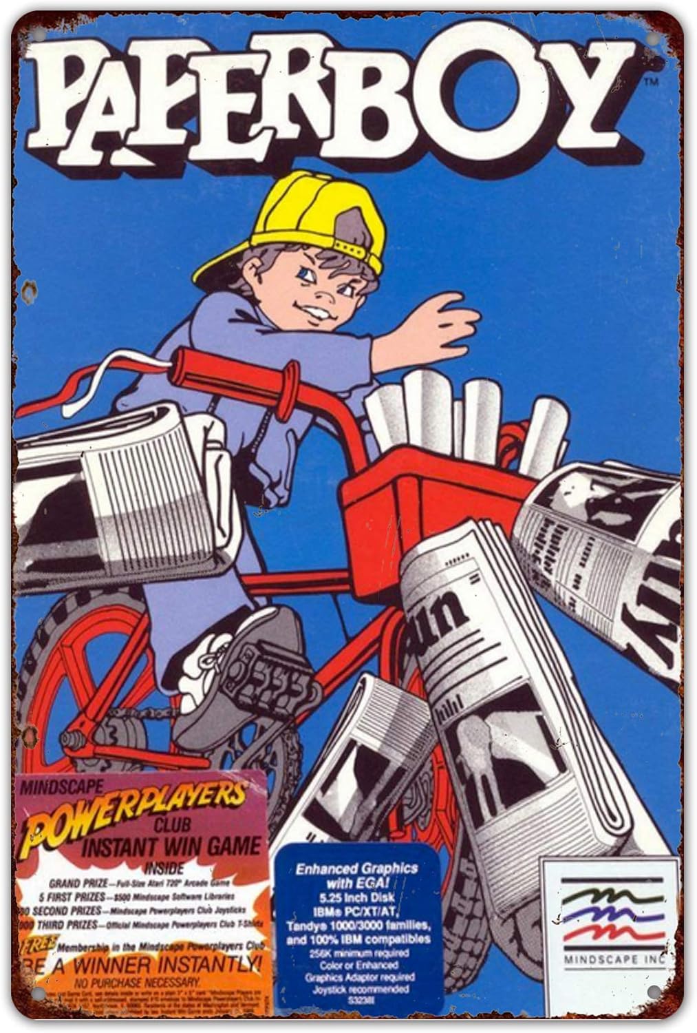 Arcade X - Blechschild 8