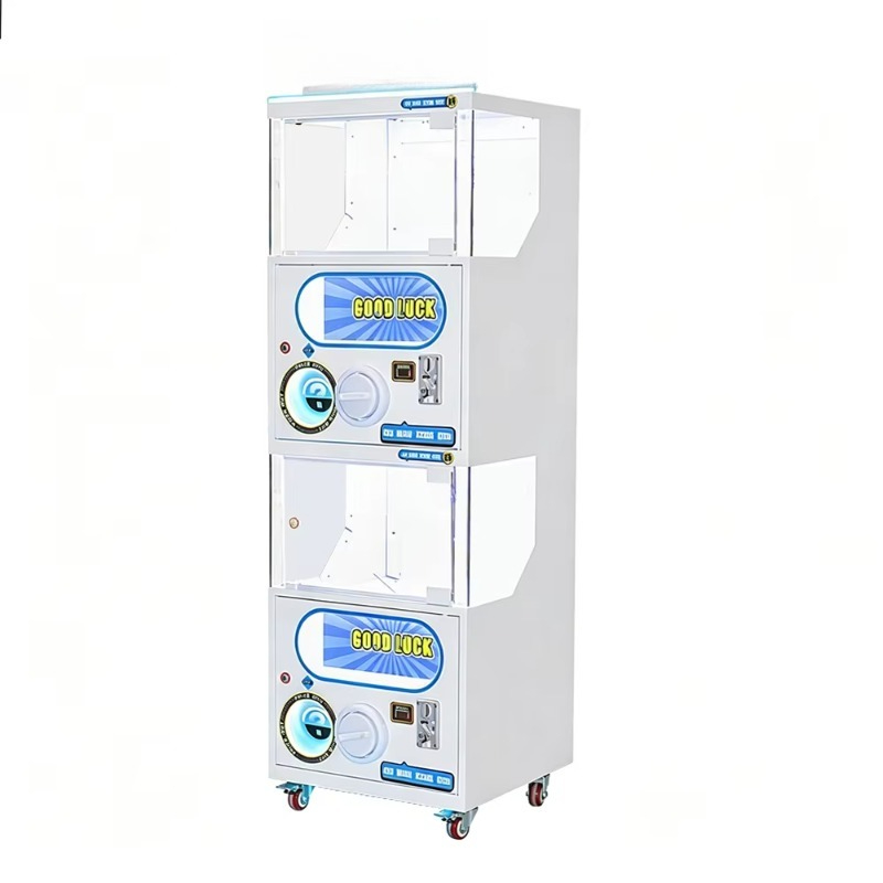 Vending Game - Transparenter Kabinett-Kapselspielzeugautomat, münzbetrieben, langlebig, anpassbar für