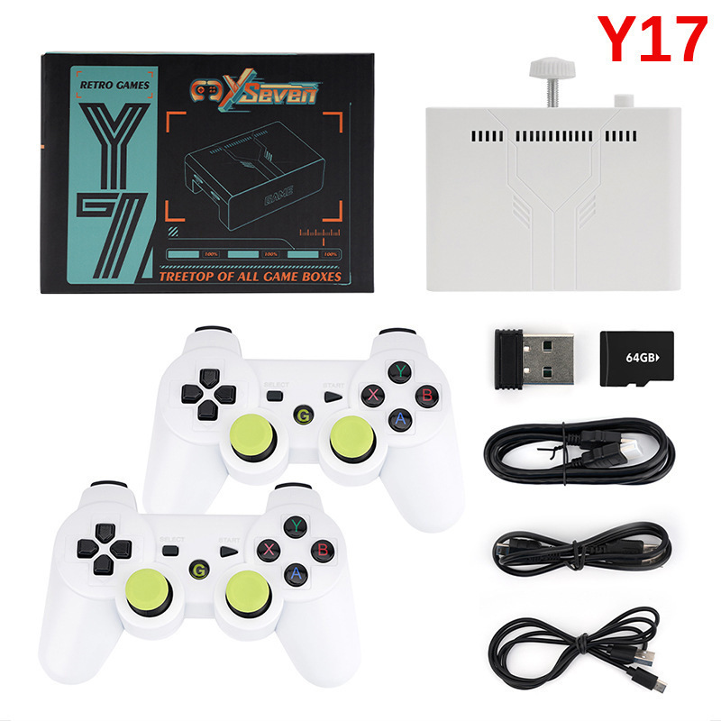 Arcade X - Bestseller Y7 TV-Spielkonsole Dual-System-Set-Top-Box 64GB TF-Karte