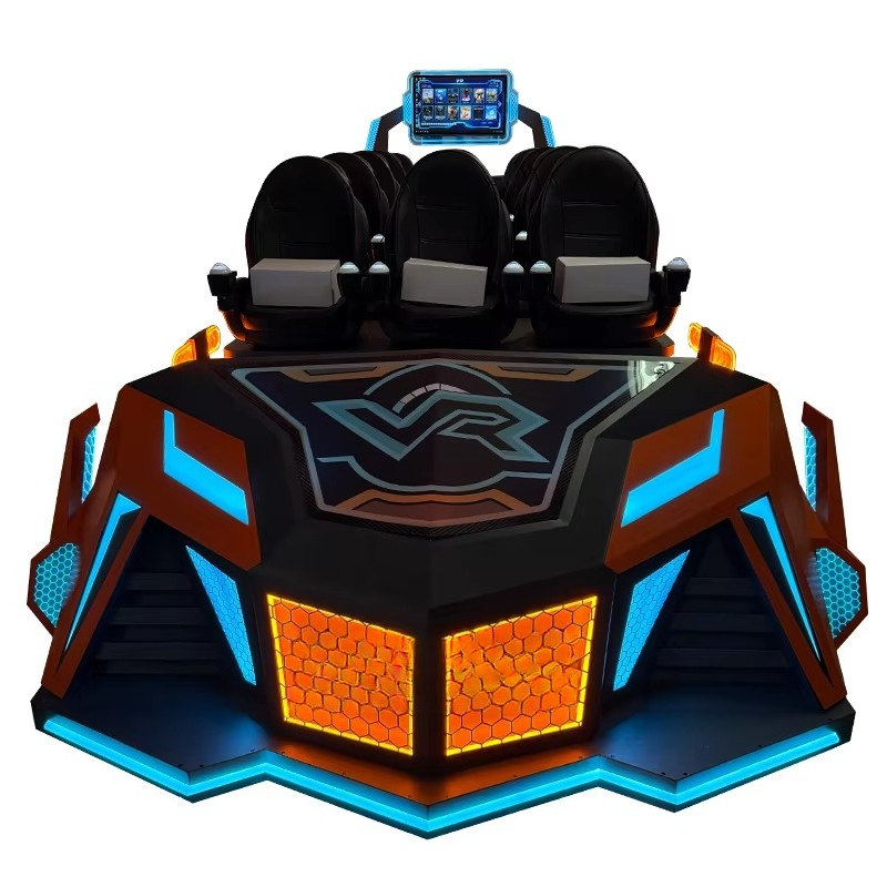 Arcade Games & Vending Llc - VR Kriegsschiff 2026 Neue AR/VR-Unterhaltung 9-Personen