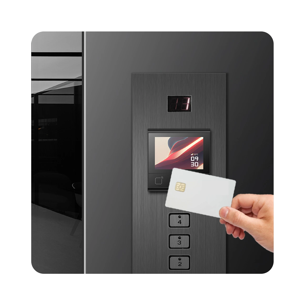 Nfc Card Reader Vending - DW200 Ethernet-Zutrittskontrollsystem RFID-Lesegerät/Schreibgerät NFC-Smartcard-Schreibgerät 13,56 MHz