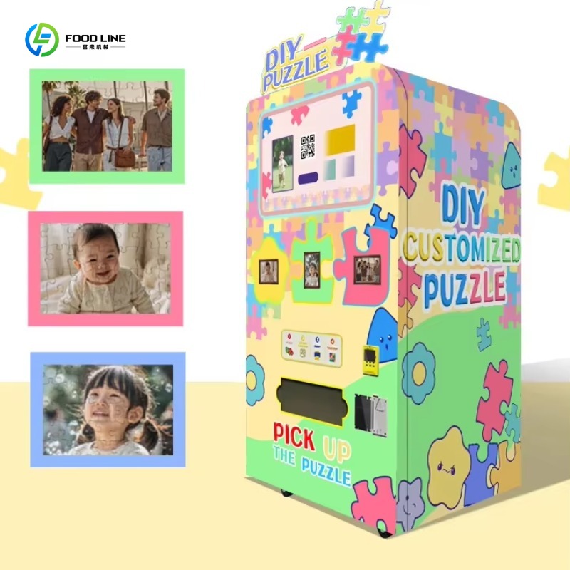 Photo Booth Machine - Maßgeschneiderte Neue Personalisierte Puzzle-Fotoautomaten mit Selbstbedienung
