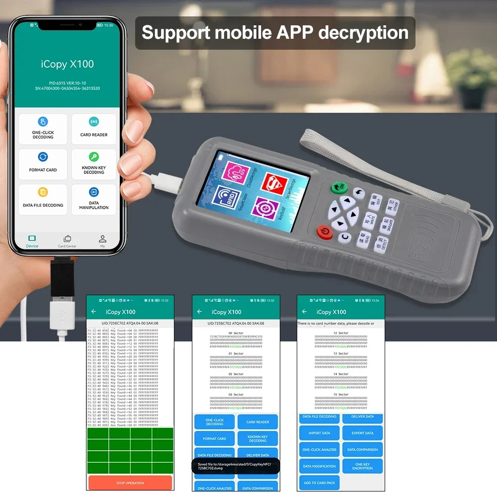 WLAN-RFID-Kopierer und -Duplik – Nfc Card Reader Vending Bewertung und Preis