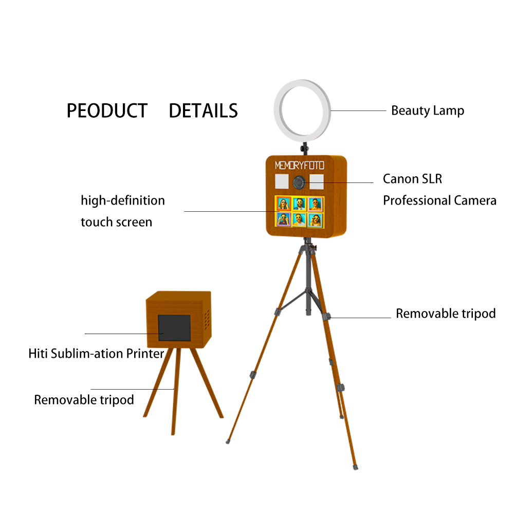 Anpassbare Retro-Fotobox Echte – Photo Booth Machine Bewertung und Preis