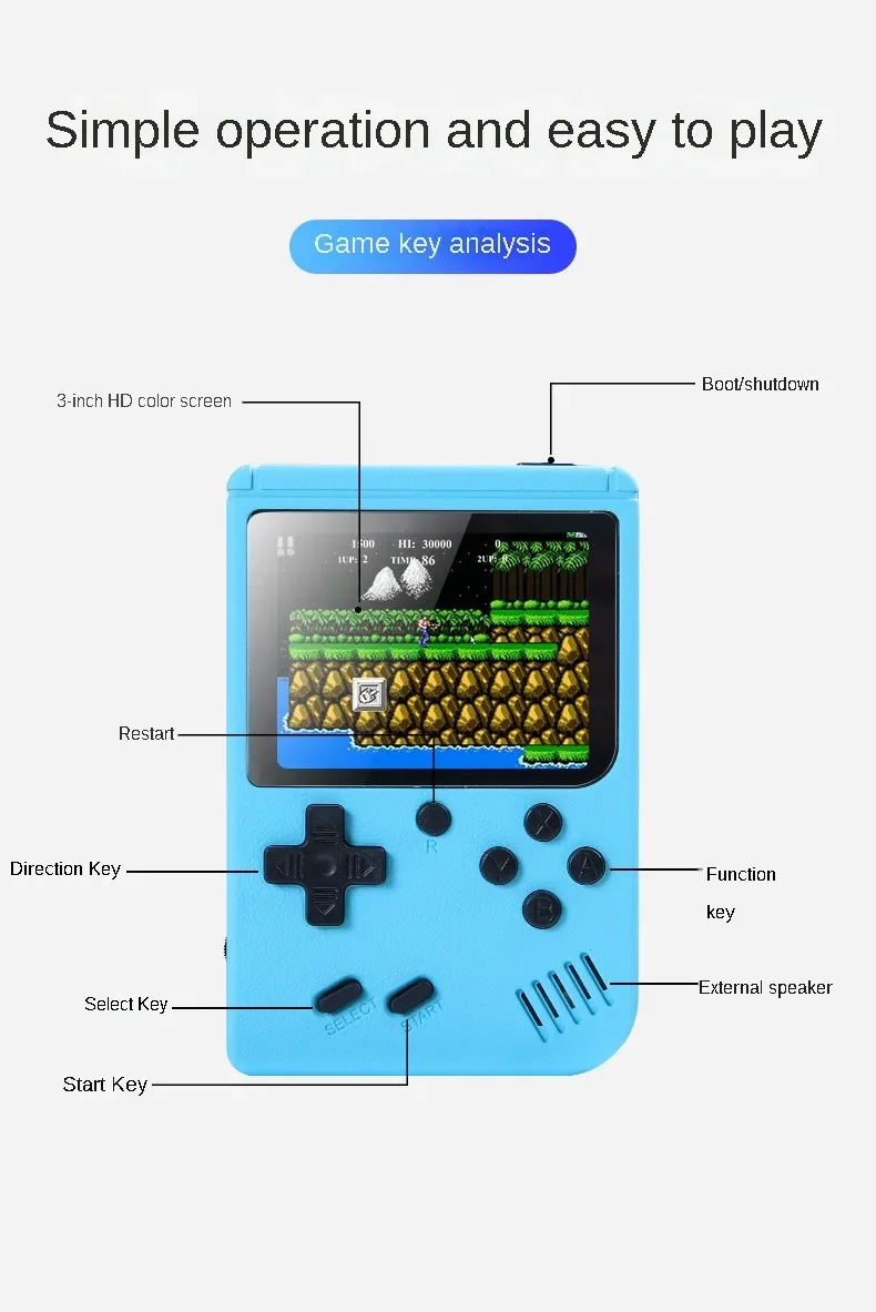 Eingebaute 500+ Klassische Spi – Arcade Vibes Bewertung und Preis