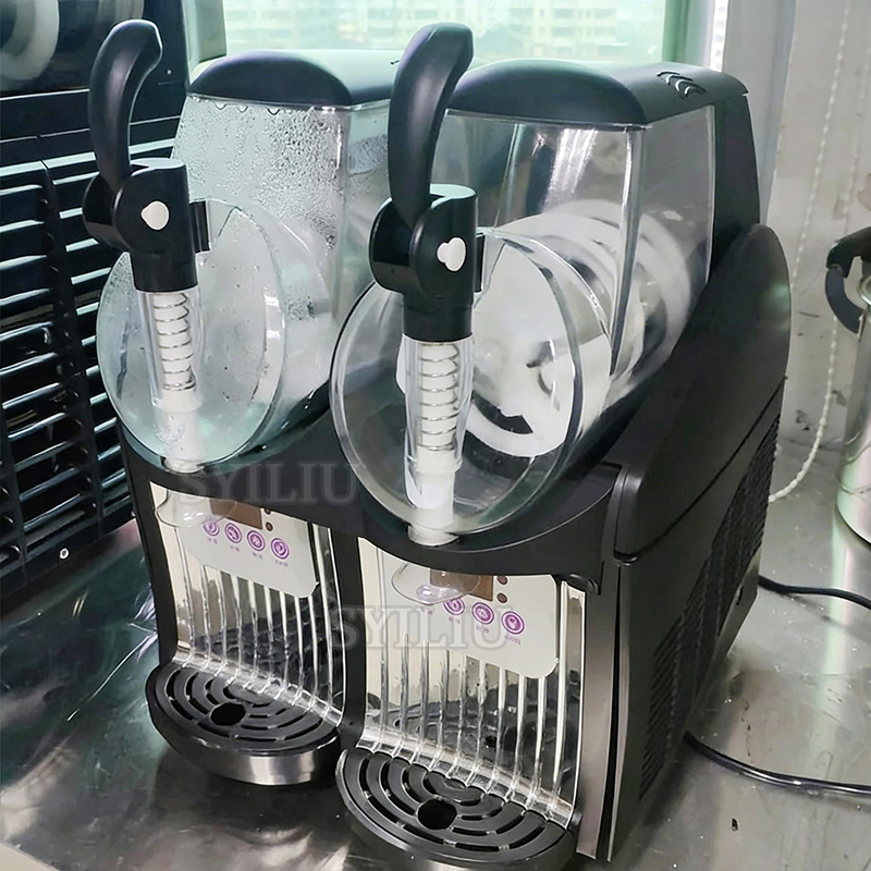 1/2-Gefäß-Slushie-Maschine für – Slushie Machine Vending Bewertung und Preis