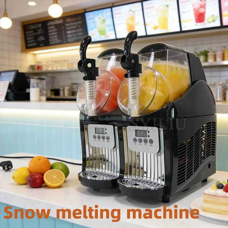 1/2-Gefäß-Slushie-Maschine für – Slushie Machine Vending Bewertung und Preis