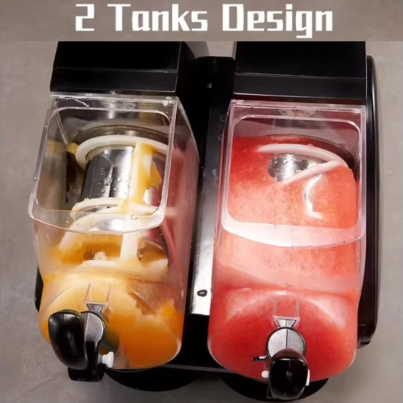 1/2-Gefäß-Slushie-Maschine für – Slushie Machine Vending Bewertung und Preis