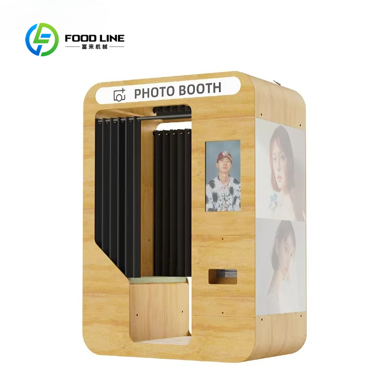 Maßgefertigte Tragbare Holz-Fo – Photo Booth Machine Bewertung und Preis